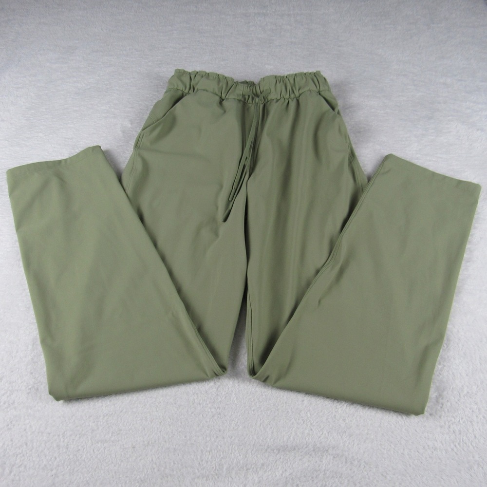 Lululemon Stretch High-Rise Pant Womens 4 Sage Green Straight Leg